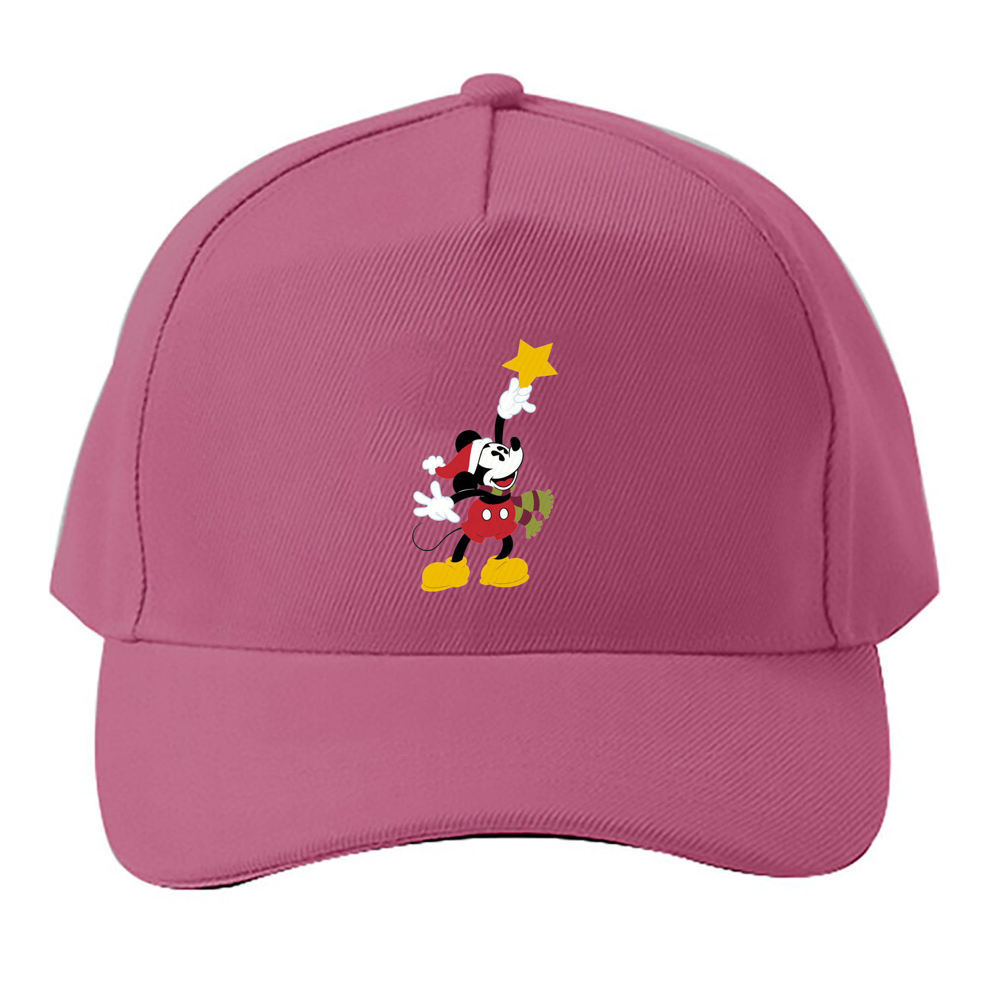 （画像用） ミッキーマウス Mickey Mouse ベースボールキャップ 綿100％ 男女兼用 帽子 スポーツ